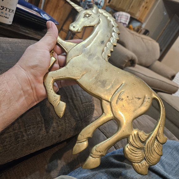 Gold Unicorn Wall Decor - Picture 2 of 8